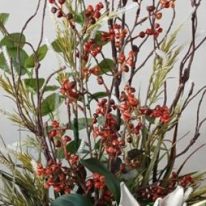 Arranjo flores permanentes