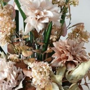 Arranjo flores permanentes