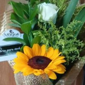 Buquê com girassol